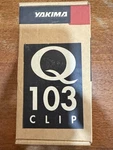 Yakima Q103 Tower Clips New Box With Pads And Instructions. Fixed Price $40.00.