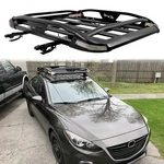 For Mazda 3 6 Roof Rack Crossbars Cargo Basket Luggage Carrier W/led Light. Fixed Price $229.73.