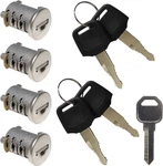 4 Pack Lock Cores For Yakima Sks Car Roof Rack System Components, Includes Cyl. Fixed Price $18.96.