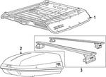 Genuine Ford Cargo Box Rack-mounted 26 12 VAT4Z7855100L. Fixed Price $822.39.