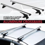 2XCAR Universal Top Roof Rack Cross Bar Luggage Cargo Carrier Rails Aluminum 47". Fixed Price $52.35.