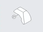 Genuine Volkswagen Cover 3C9-071-738. Fixed Price $25.68.