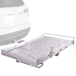 Aluminum Wheelchair Carrier For Car, 500 Lb Capacity, Tilt-a-rack By Silver Spr. Fixed Price $729.99.