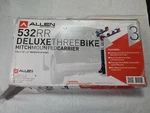 Allen 532-RR Deluxe 3-BIKE Mounted Carrier- 1/4" & 2" Receiver Hitches. Fixed Price $153.99.