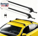 43" Universal Roof Rack Bars, Upgraded Aluminum Lockable With Ex. Fixed Price $137.00.