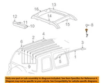 Chrysler Oem 02-07 Liberty Roof Luggage Carrier-side Rail Rivet 6506489AA. Fixed Price $36.55.