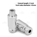 Cnc Aluminum 41MM 2" Fork Tube Extension Harley Road King Electra Glide. Fixed Price $44.99.