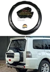 Tire Cover For Mitsubishi Pajero 4 Montero Shogun Tail Spare Tyre Wheel Hard Bag. Fixed Price $250.00.