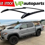 2X Side Rail + Cross Bar For 05-23 Toyota Tacoma Roof Rack Aluminium Black 0E. Fixed Price $118.55.