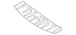 Genuine Nissan 2017 Rogue Lower Shield 62660-5HA0A. Fixed Price $254.33.