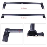 Luggage Carrier Bar Fit For 2003-2011 Honda Element Black Top Roof Rack. Fixed Price $82.22.