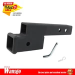 2 Inch Trailer Hitch Receiver Rise-drop Adapter Extender Extension Tow 7500 Lbs. Fixed Price $25.98.