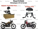 Luggage Rack With Backrest Carrier Fit For Royal Enfield Himalayan & Scram 411. Fixed Price $94.41.