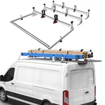 Van Roof Ladder Rack W/ 36" Rear Roller Ford Transit 150 250 350. Fixed Price $249.99.