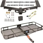 Trailer Hitch For 15-27 T-150 250 350 22-27 E-transit Cargo Basket Carrier Lock. Fixed Price $552.99.