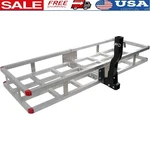 Aluminum Cargo Carrier Trailer Luggage Rack Fits 2 Inch Receiver Heavy Duty New. Fixed Price $262.38.