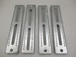 (4) Boat Pontoon Trailer 12" Galvanized Steel Bolster Bunk Board Brackets. Fixed Price $33.65.