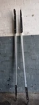 Volkswagen Tiguan Roof Rails Pair 5N0860026 Satin Silver. Fixed Price $27.10.