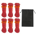 Smithok 16.4FT Pack 4MM Guy Lines Ultralight Tent Cords With Muti-color. Fixed Price $18.29.