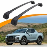 For Hyundai Santa Cruz 2021-UP Roof Rack Cross Bars Flush Rail Alu Black. Fixed Price $99.99.