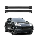 2003-2010 Porsche Cayenne Roof Rack Cross Bars Black. Fixed Price $91.99.