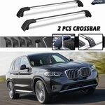 2PCS Crossbar Fit For Bmw X3 G01 2018-2024 Roof Rack Cargo Aluminium Lockable. Fixed Price $92.00.