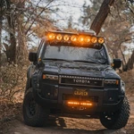 Kc Hilites 24-26 Fits Toyota Land Cruiser Platform One Roof Rack W/360 Lighting. Fixed Price $4959.98.