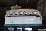 Roof Bar + Leds Spot Lights For Scania 4 Series Topline Truck Stainless Steel. Fixed Price $2256.94.