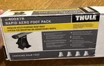 New In Box - Thule 400XTR Rapid Aero Foot Pack Unused Old Stock. Fixed Price $110.00.
