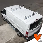 H1 2-BAR Steel Rack System Ford Transit 2015-PRESENT All Trims White. Fixed Price $426.55.