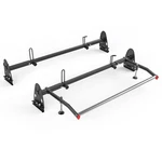 Model RX27 Fullsize Steel Two-bar Van Ladder Roof Rack With Rear Cargo Roller.... Fixed Price $237.81.