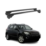 For Toyota RAV4 2006-2012 Omac 70059696929MB Black Raised Roof Rails Cross Bars. Fixed Price $134.99.