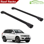For Suzuki Grand Vitara 2000-2015 Flush Roof Rack Cross Bars Black Set Pcs. Fixed Price $129.00.