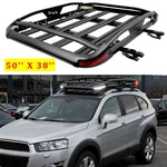 Roof Rack Cargo Basket+cross Bars W/ Led Light For Chevrolet Captiva Sport 08-15. Fixed Price $229.15.