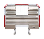 68"X70" Viking Semi Truck Aluminum Headache Rack W/2 Chain Hanger & Bar Window. Fixed Price $1949.99.