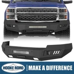 Hooke Road Front Bumper For 2014-2015 Chevrolet Silverado 1500. Fixed Price $499.45.