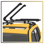 Universal Lockable Ski And Snowboard Car Roof Rack Sliding For Cross Bars. Fixed Price $176.26.