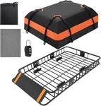 Rack Basket Cargo Luggage Carrier With Waterproof Bag For Suv, Truck. Fixed Price $170.40.