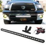 72W 25" Led Light Bar W/ Bumper Mount Brackets, Wirings For 07-13 Toyota Tundra. Fixed Price $123.09.