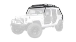 Body Armor 4X4 For 07-18 Jeep Wrangler Jk Windshield Light Bar Fits 2012-2018. Fixed Price $167.00.