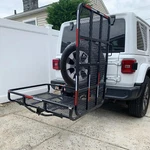 Mobility Electric Wheelchair Hitch Carrier Scooter Loading Ramp 500 Lbs. Fixed Price $155.71.