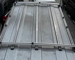 1985-1991 Isuzu Trooper Ii 2 Complete Roof Rack "chrome" Oem Luggage (g-van?). Fixed Price $295.00.