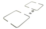 Vestil CH-7 Galvanized Hoops For Cb Series Cargo BAR,30-1/2"WIDTH, 23-1/8"HEIGHT. Fixed Price $79.71.