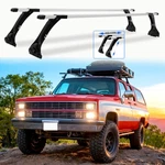 For Chevy Suburban Roof Rack Cross Bars Rain Gutter Luggage Cargo Carrier Adjust. Fixed Price $169.09.