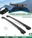 165LBS For Subaru Outback Wilderness 2022-2025 Raised Roof Racks Crossbars Alu. Fixed Price $66.00.