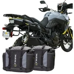 Tusk Pannier Racks With Olympus Bags Black/grey For Suzuki V-strom 800DE. Fixed Price $665.85.
