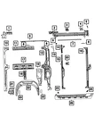 Genuine Mopar Roof Rail Reinforcement 68167282AA. Fixed Price $15.00.