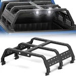 Truck Bed Rack With Led Lights For Tacoma 2005-2025, Adjustable Steel Cargo. Fixed Price $600.99.