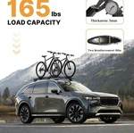 Fits Mazda CX-90 2024-2026 With Factory Rails 2PCS Roof Rack Cross Bars 165 Lbs. Fixed Price $99.00.