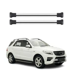For 2012-2015 Mercedes Ml Class W166 Roof Rack Cross Bars Luggage Alu Gray. Fixed Price $89.99.